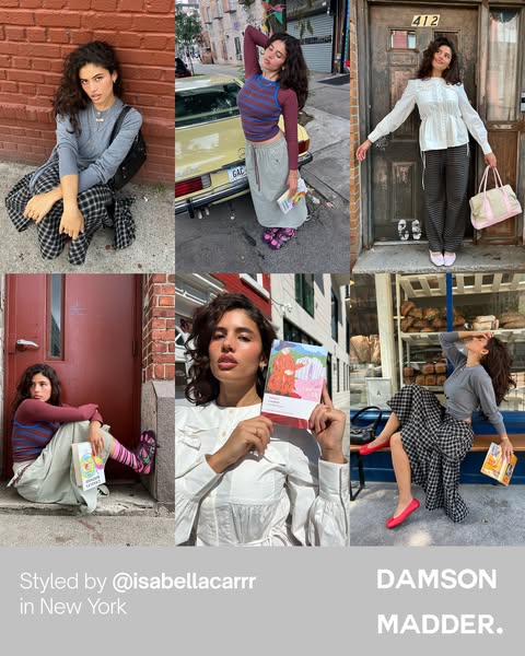 Damson Madder ad: New season heroes