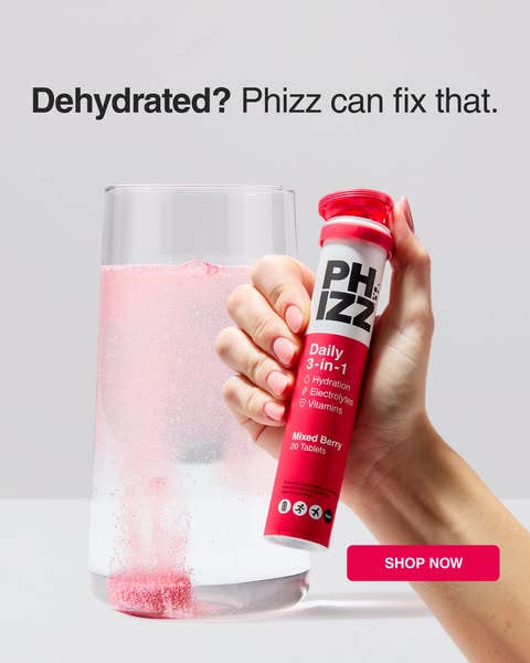 Phizz ad: FREE DELIVERY WITH YOUR ORDER 🚚