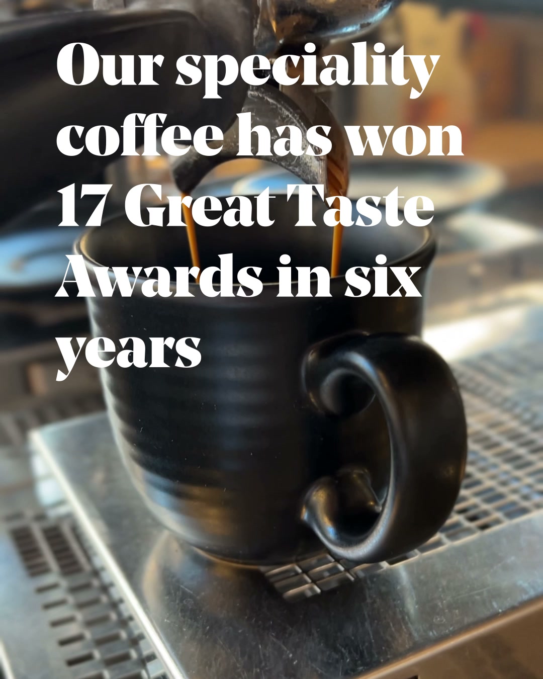 Pact Coffee ad: Freshly roasted to order ☕