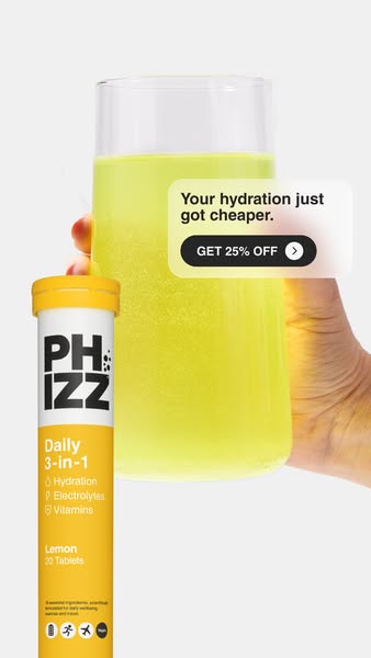 Phizz ad: FREE DELIVERY WITH YOUR ORDER 🚚