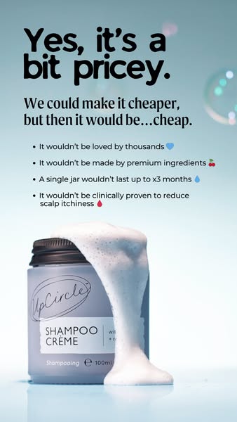 UpCircle ad: Lasts 3x Longer Than Liquids!😍