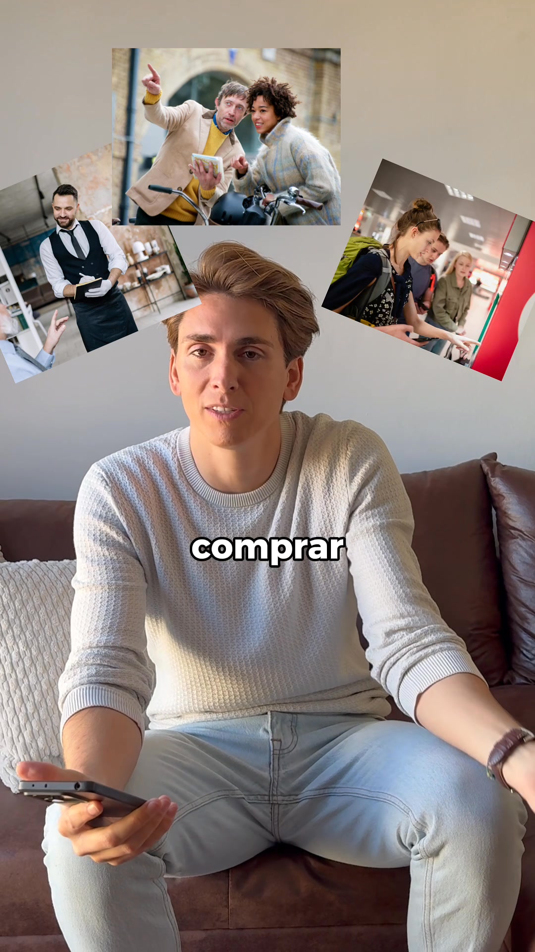 Preply ad: Profesor real, progreso real.