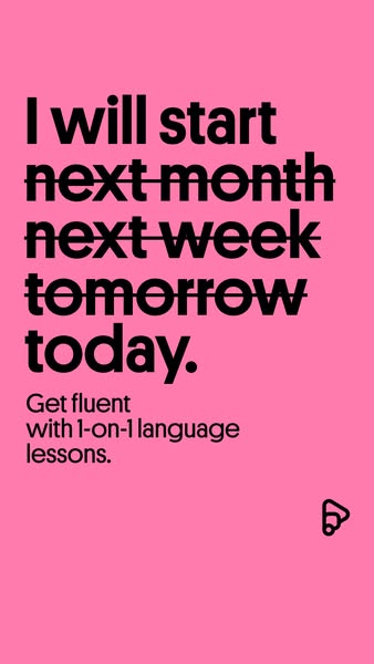 Preply ad: Language lessons that stick.