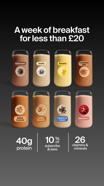 Huel ad: Your wallet will thank you