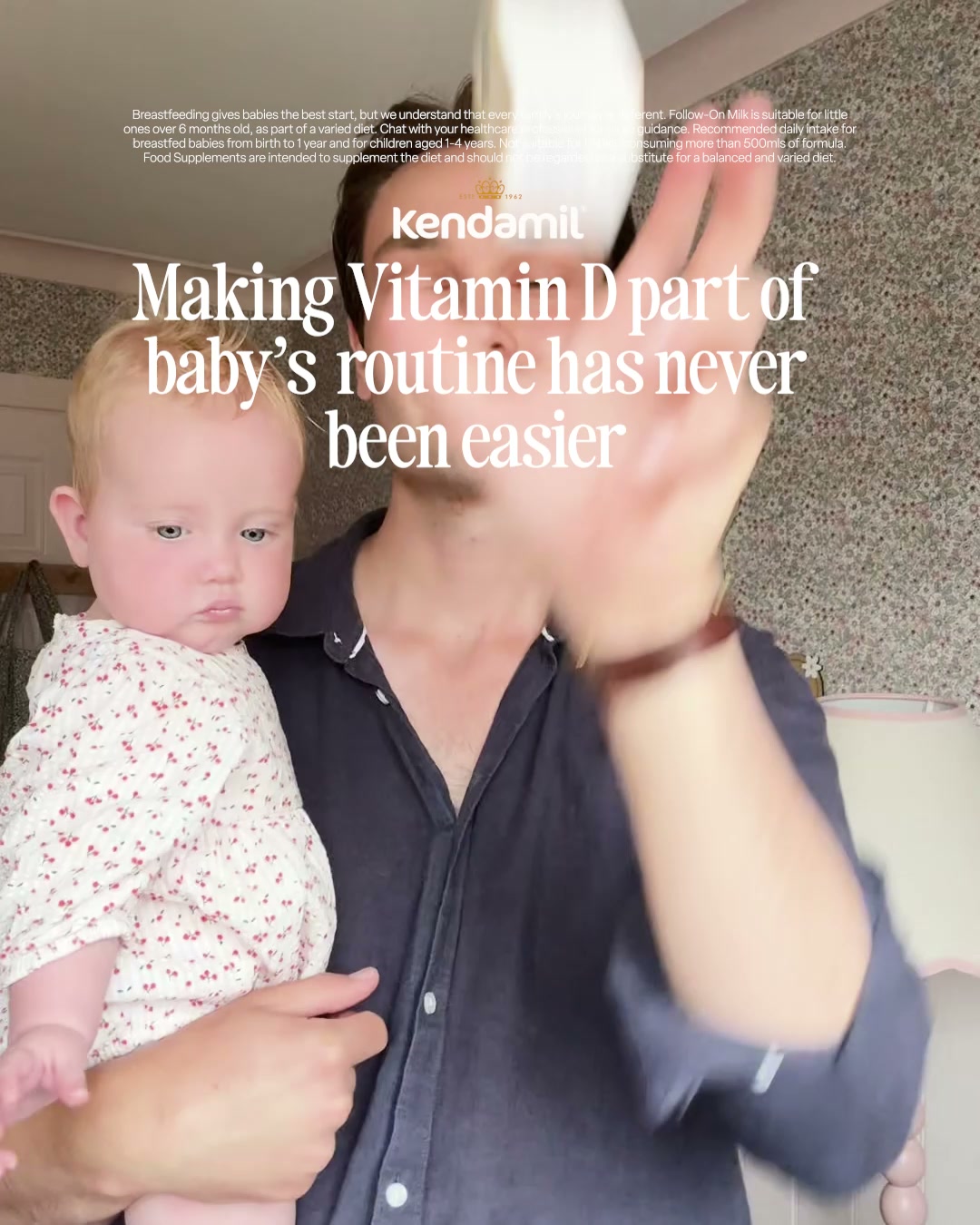 Kendamil ad: Sunshine-packed Vitamin D Drops