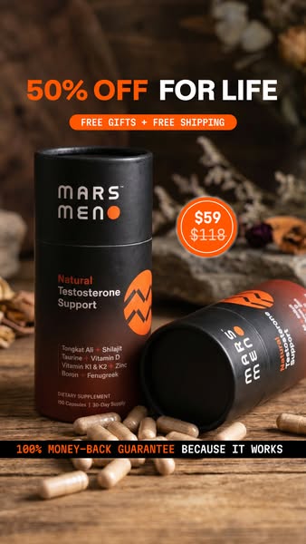 Mars Men ad: 90-Day Guarantee Because We Know It Works.