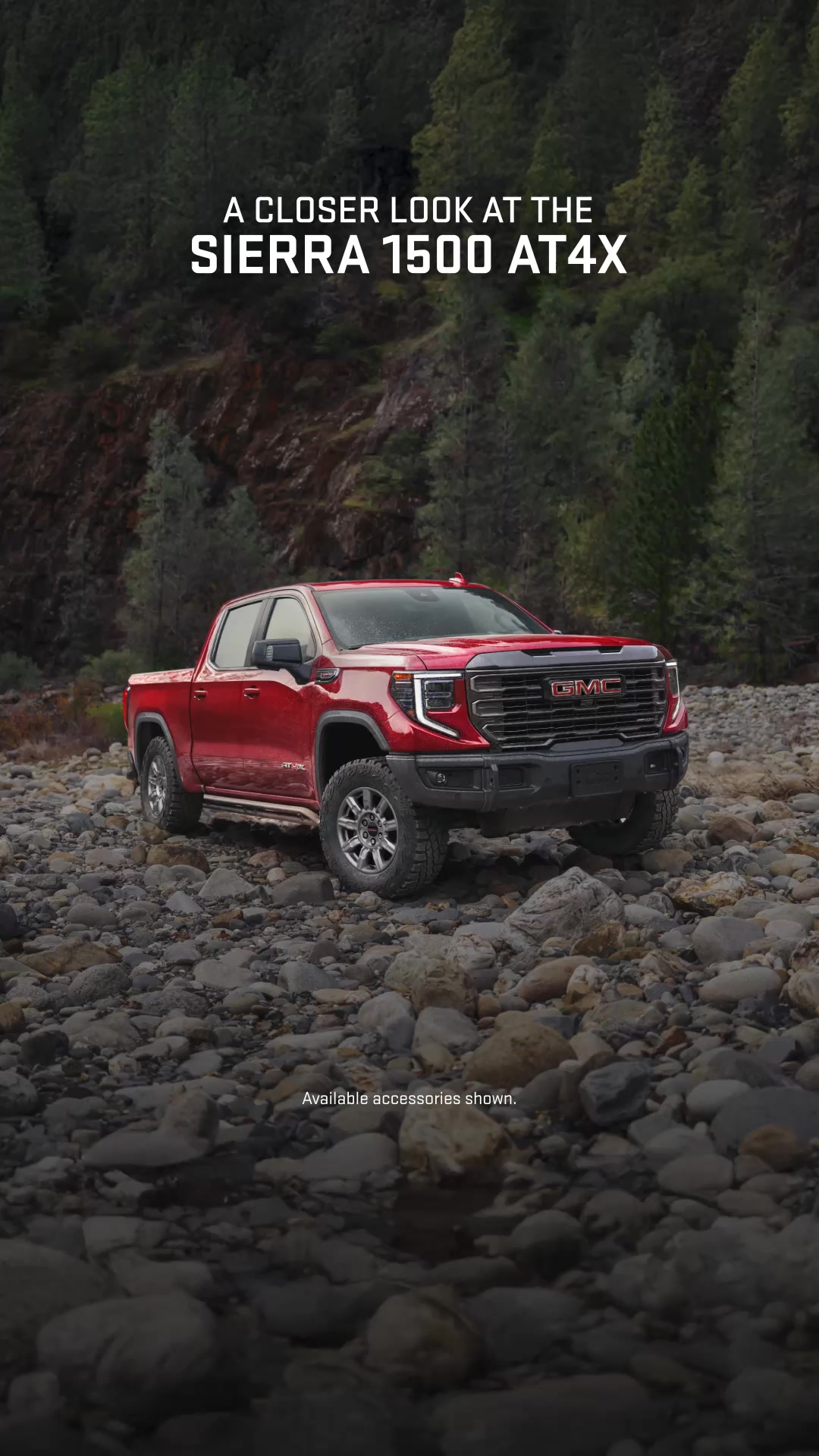 GMC ad: Sierra 1500 AT4X