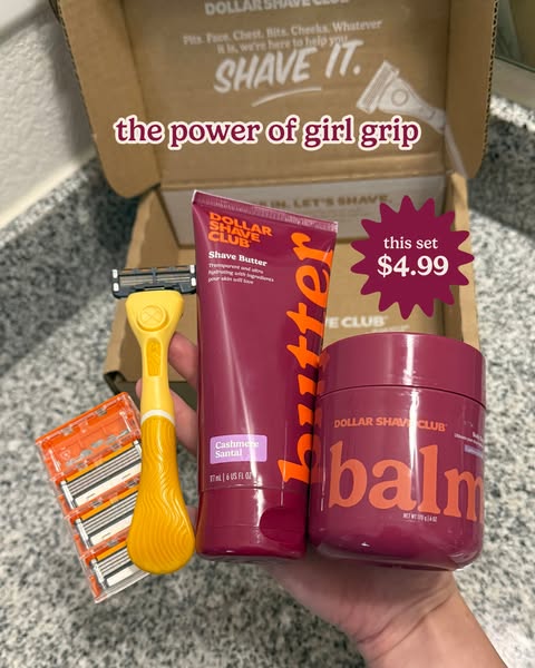 Dollar Shave Club ad: All the Goods in One Box