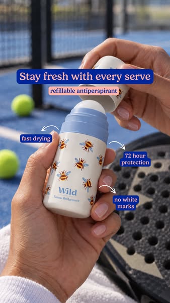 Wild ad: Antiperspirant you can count on 💦