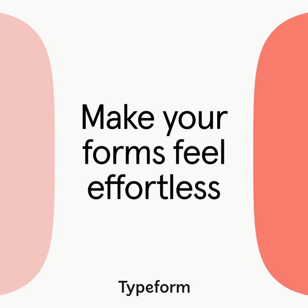 Typeform ad: Forms that break the norm