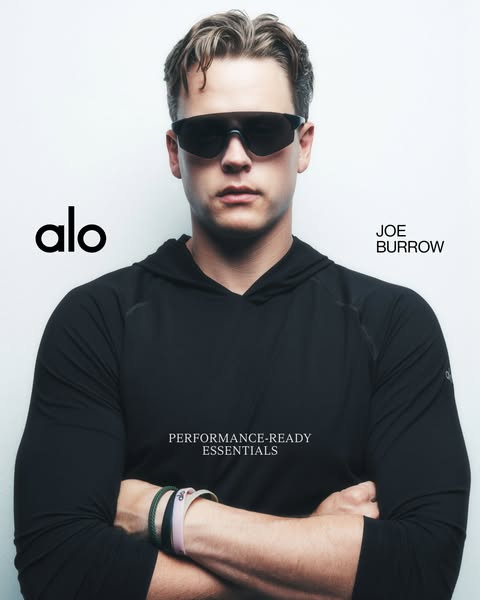 Alo Yoga ad: Joe Burrow in ALO