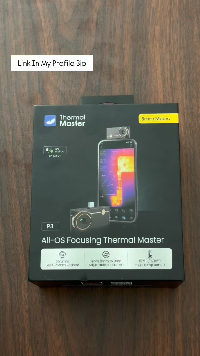 Thermal Master ad: Thermal Camera P3 Review , Home inspection #homeinspection #thermalcamera #review #homemaintenance #unboxing