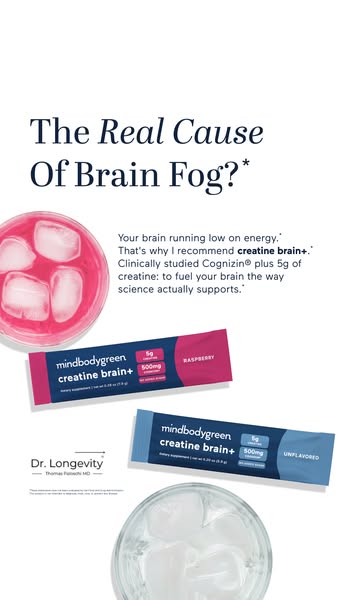 mindbodygreen ad: Daily brain support*†
