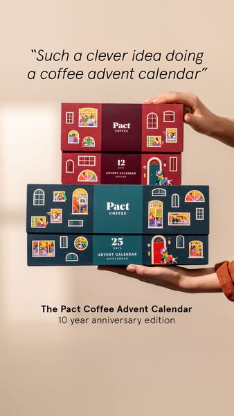 Pact Coffee ad: This will sell out 🚨