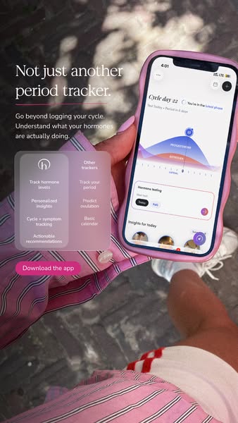Hormona ad: More Than a Period Tracker ✨