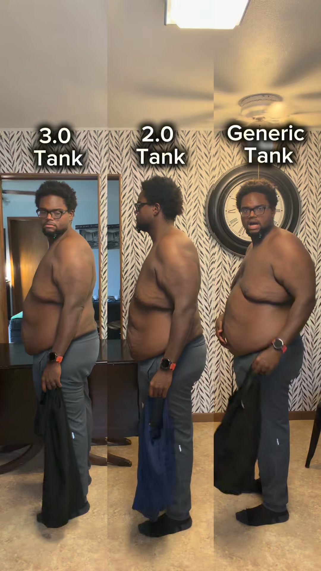 Shaperluv ad: NEW SHAPERLUV 3.0 — 5 TANKS FOR $50