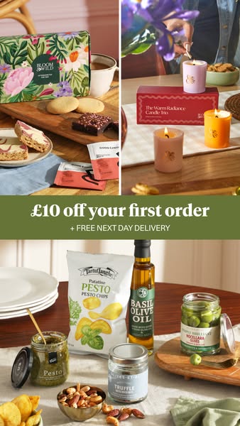 Bloom & Wild ad: £10 off your first order