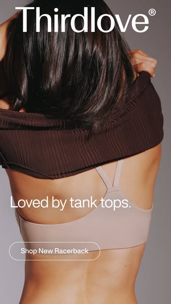 ThirdLove ad: Straps that finally stay put.
