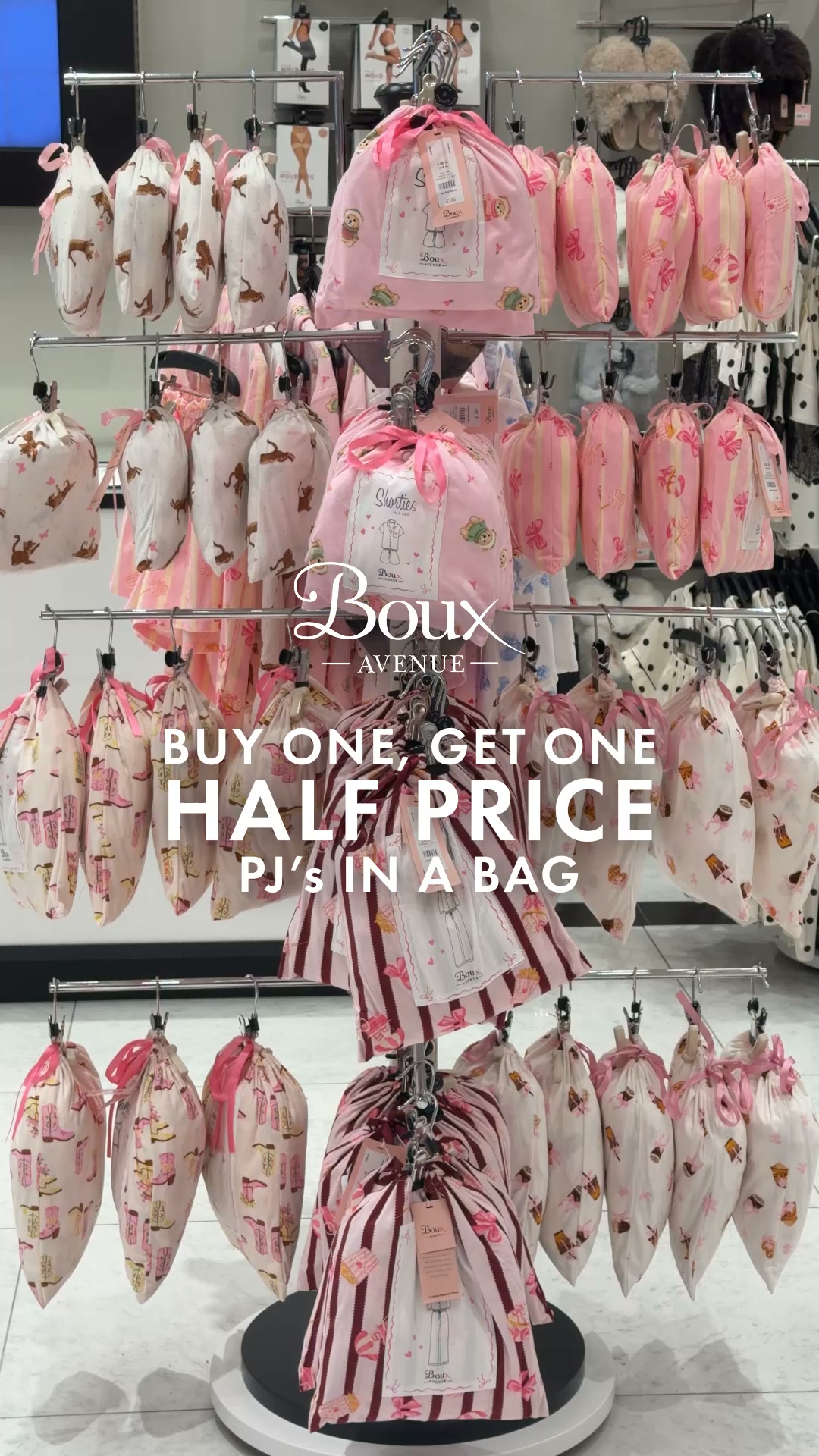 Boux Avenue ad: Shop Pyjamas In A Bag