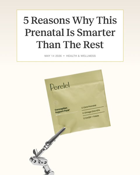 Perelel ad: The first OB/GYN-founded vitamin company