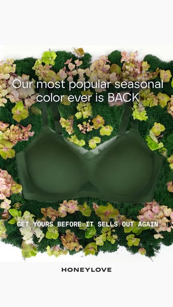 Honeylove ad: The Bra You’ll Tell Your Friends About.