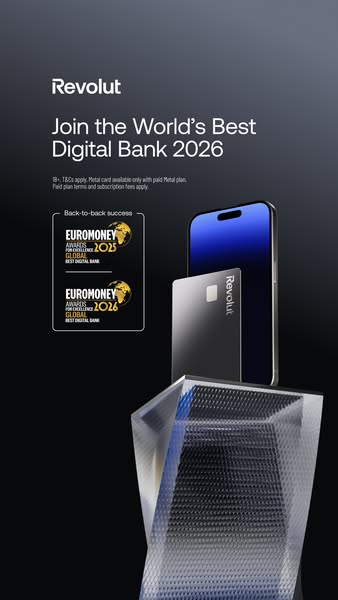 Revolut ad: Get your special edition card