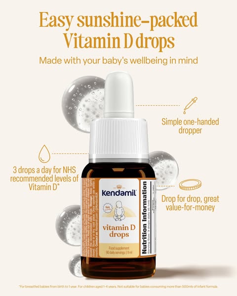 Kendamil ad: Vitamin D Made Simple