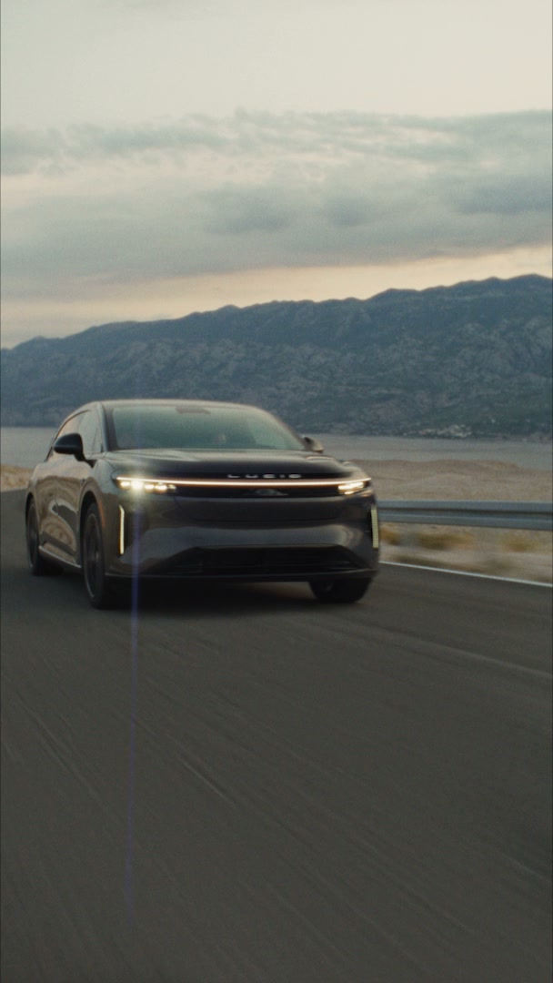Lucid Motors ad: Is Your Family Built for Lucid Gravity?