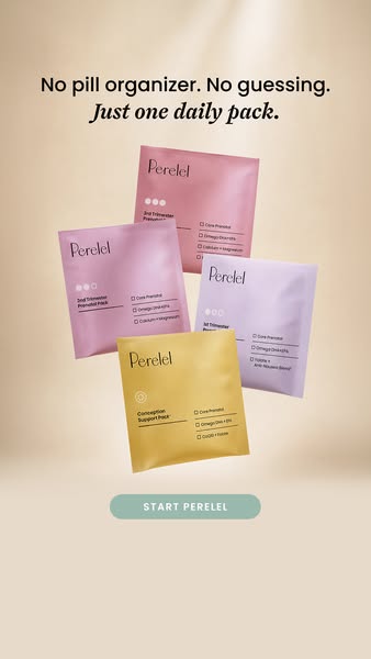 Perelel ad: The first OB/GYN-founded vitamin company