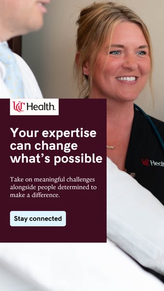 UC Health ad: Reimagine what's possible at UC Health.