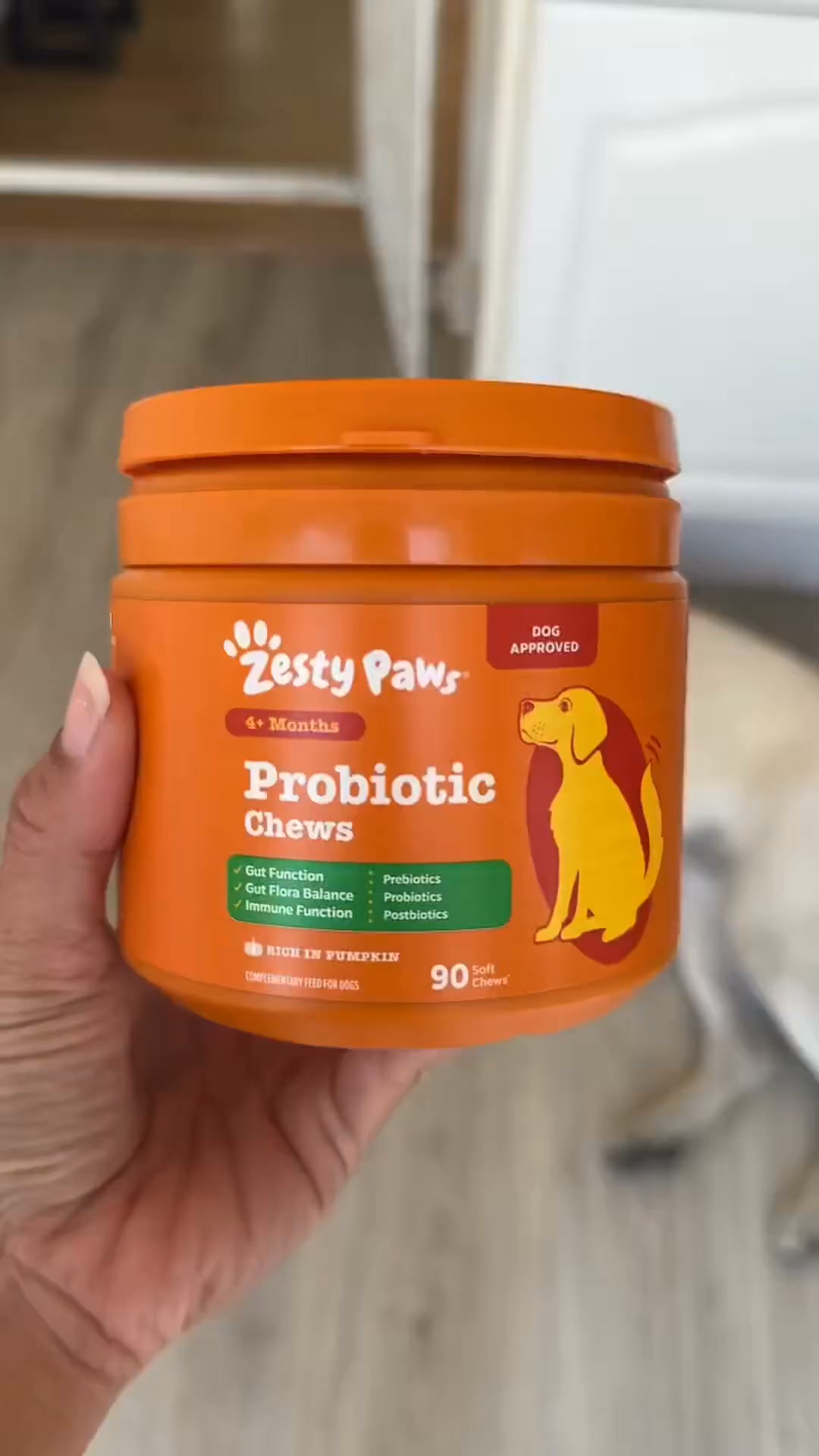 Zesty Paws UK ad: Happy Gut, Happy Dog 🧡
