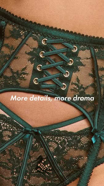 Boux Avenue ad: An instant lingerie drawer upgrade