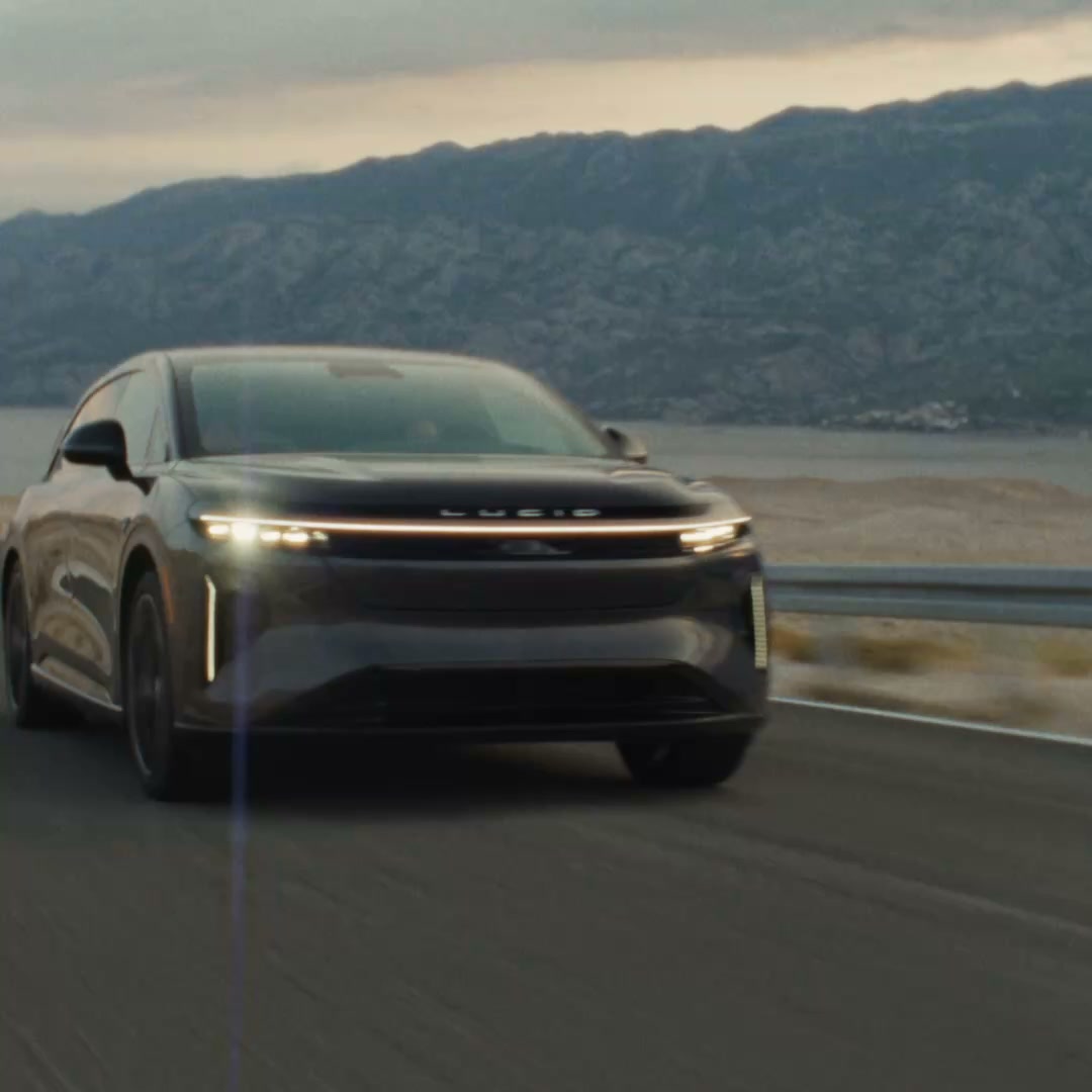Lucid Motors ad: Is Your Family Built for Lucid Gravity?