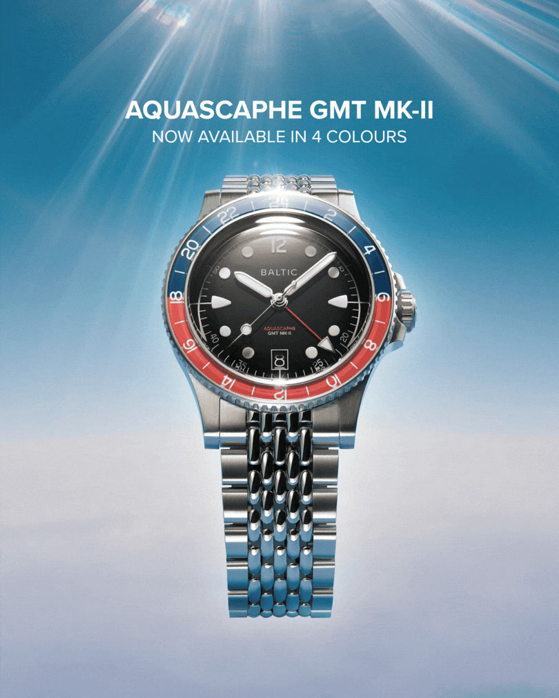 Baltic ad: 🆕 AQUASCAPHE GMT MK-II