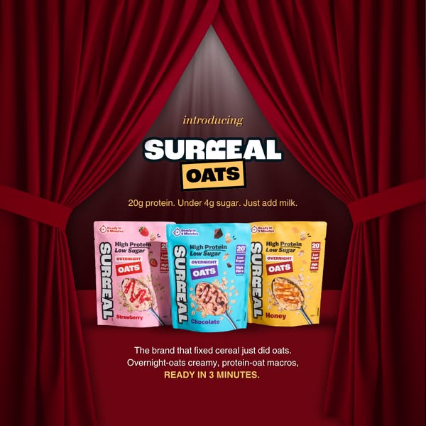 Surreal ad: Breakfast sorted for £1.50 a meal