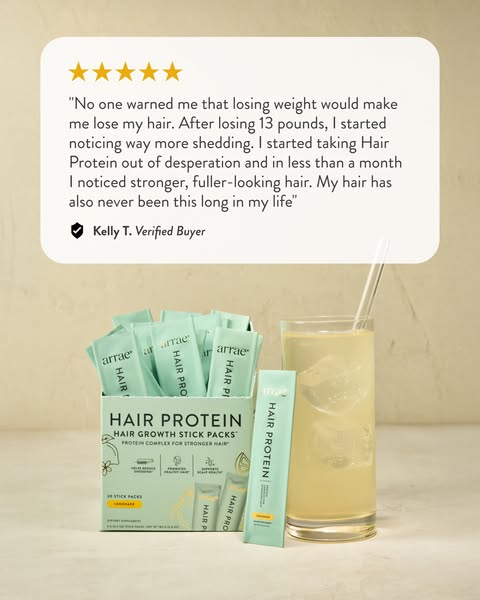 Arrae ad: Hair thinning on a GLP?