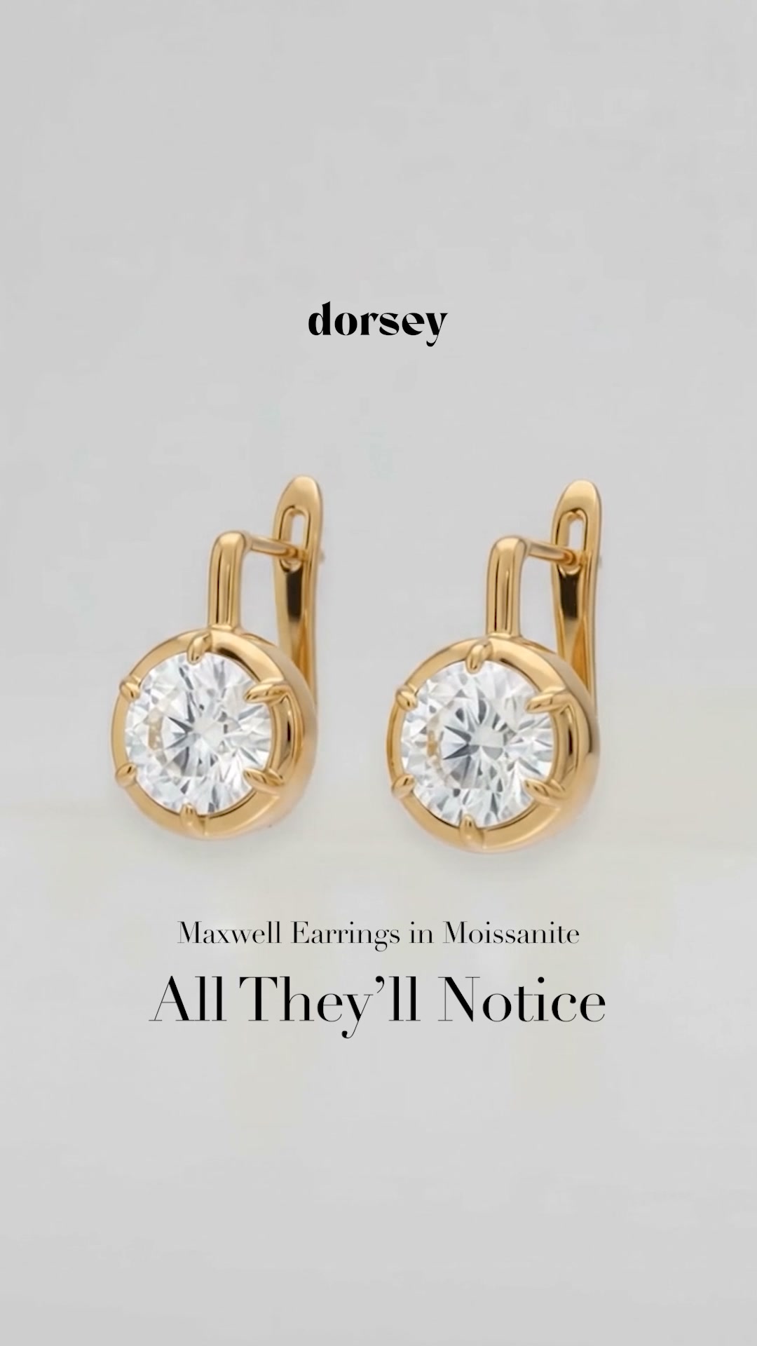 Dorsey ad: Stone Drop Earrings