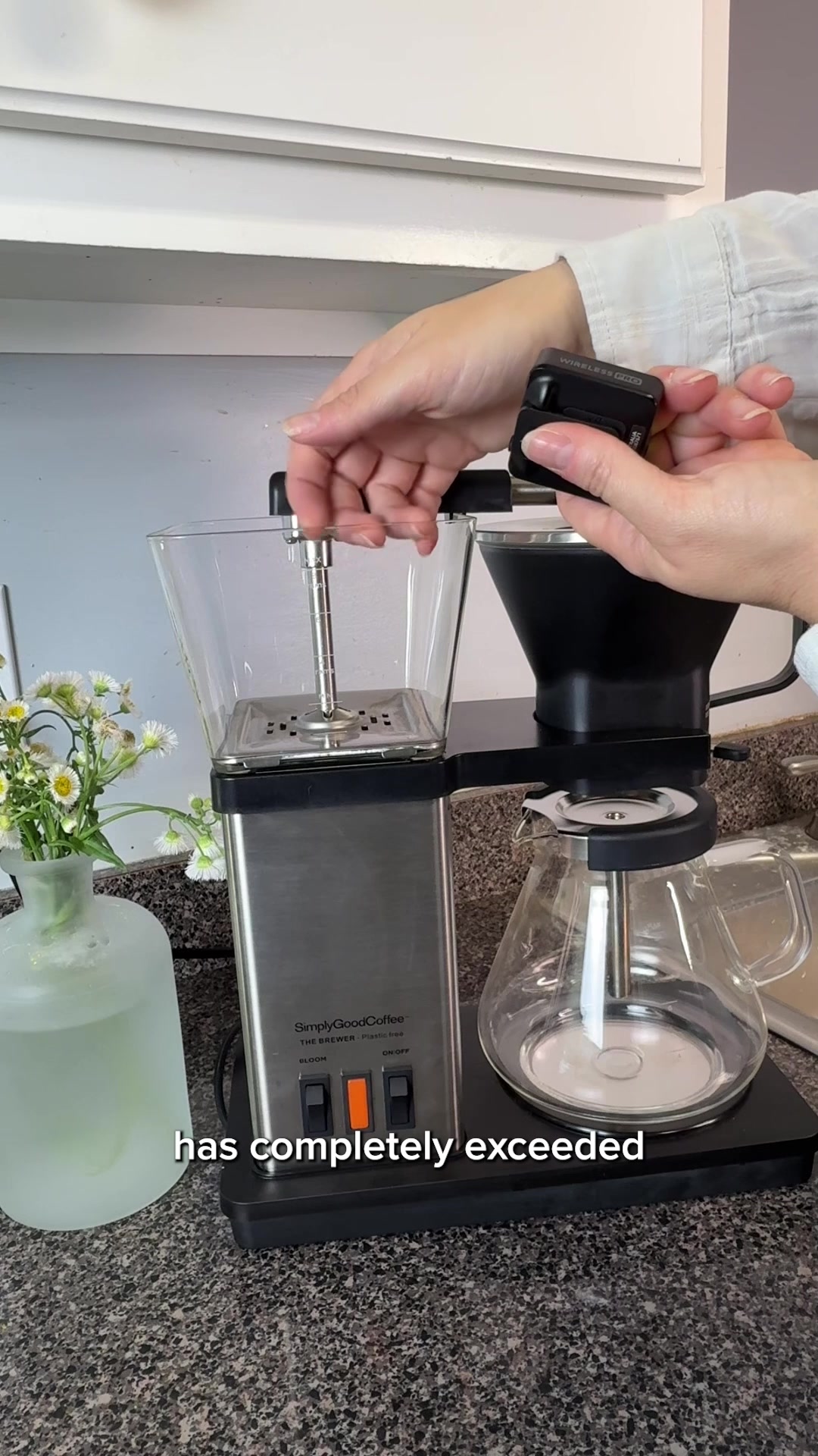 Simply Good Coffee ad: 100% Plastic-Free Brewing!