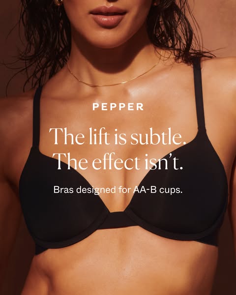Pepper ad: Found: the most natural-looking lift.