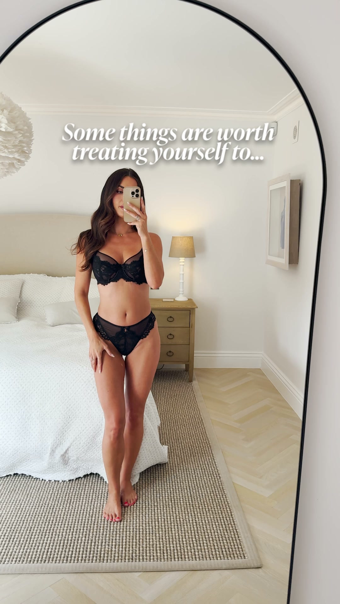 Pour Moi ad: Beautiful Black Lingerie
