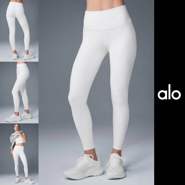 Alo Yoga ad: 7/8 High-Waist Airbrush Legging
