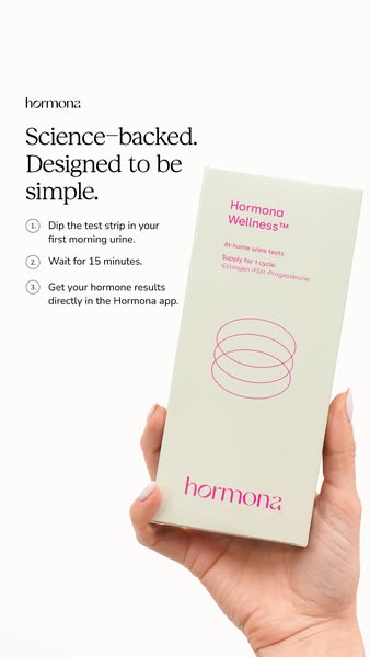 Hormona ad: Simple At-Home Hormone Testing