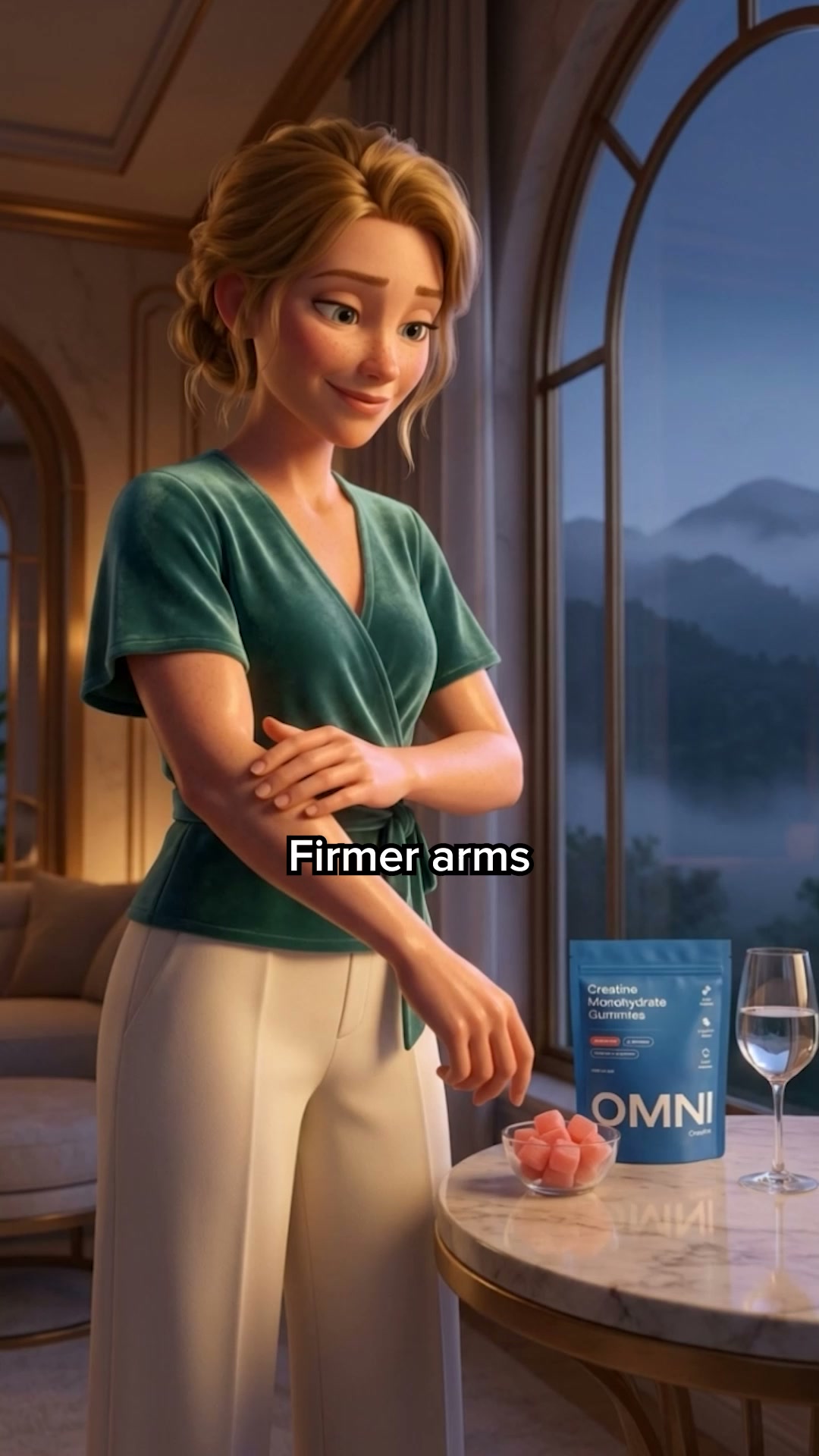OMNI Longevity ad: Creatine Made Delicious 🍉 🍑