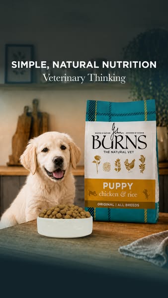 Burns Pet Nutrition ad: Nutrition for Every Dog