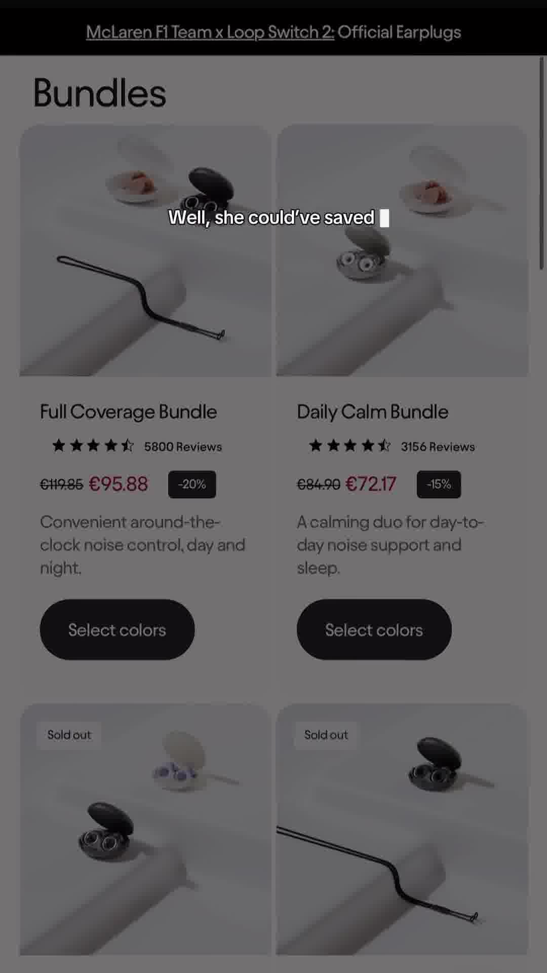 Loop ad: Life's better when you bundle 💸