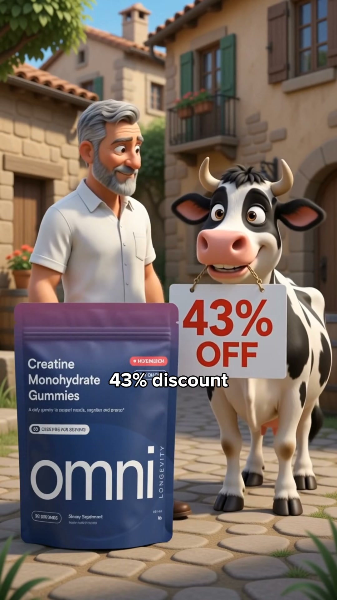 OMNI Longevity ad: 55+? Your Muscles Miss This