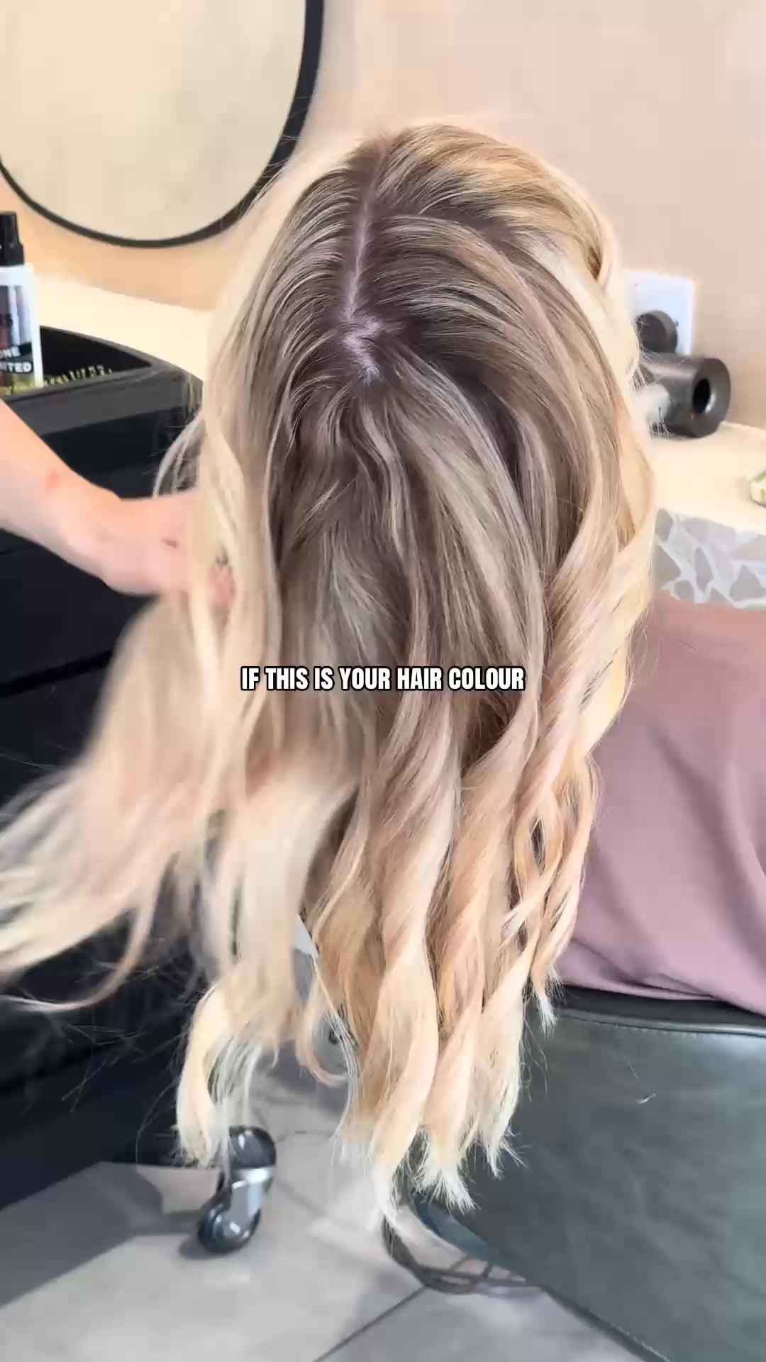 Hair Syrup ad: Brighter Blonde, Healthier Hair 🍊