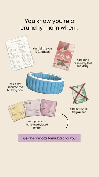 Perelel ad: Prenatals Without the Junk