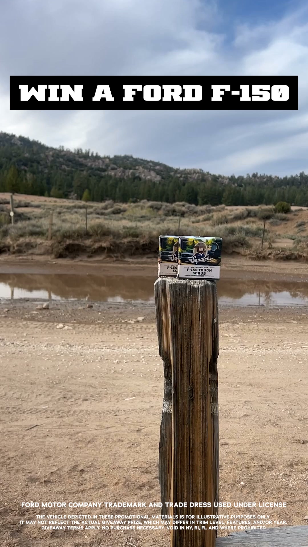 Dr. Squatch ad: LIMITED EDITION FORD F-150 SOAP