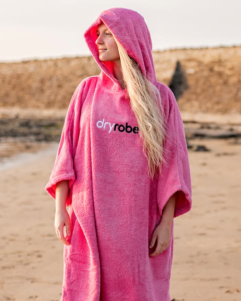 dryrobe ad: Organic Dryrobe® Towel Robe